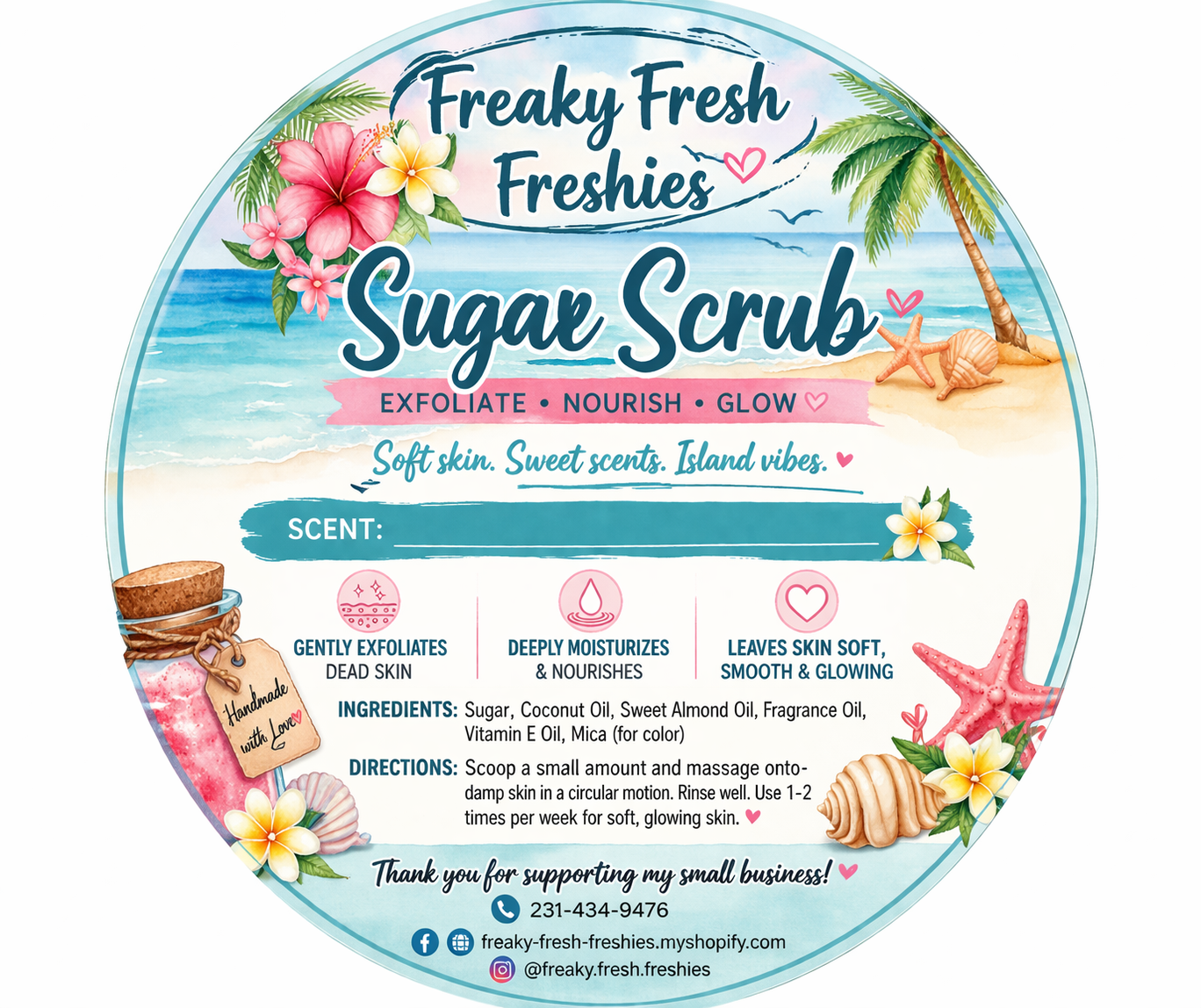 Coffee Sugar Scrub