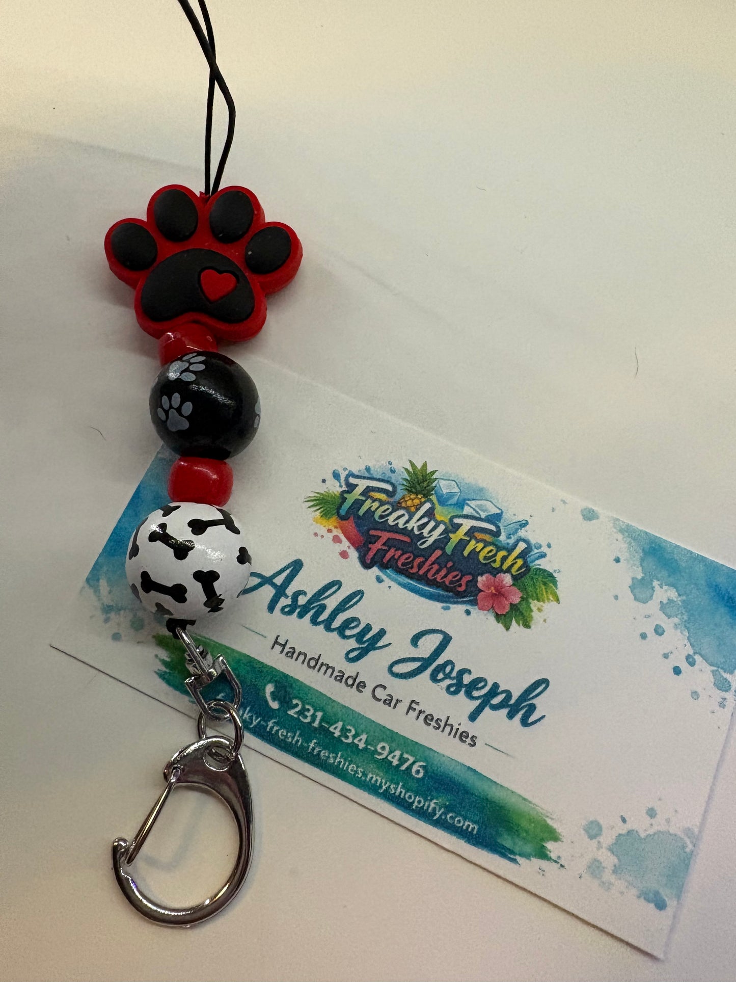 Red Paw Print