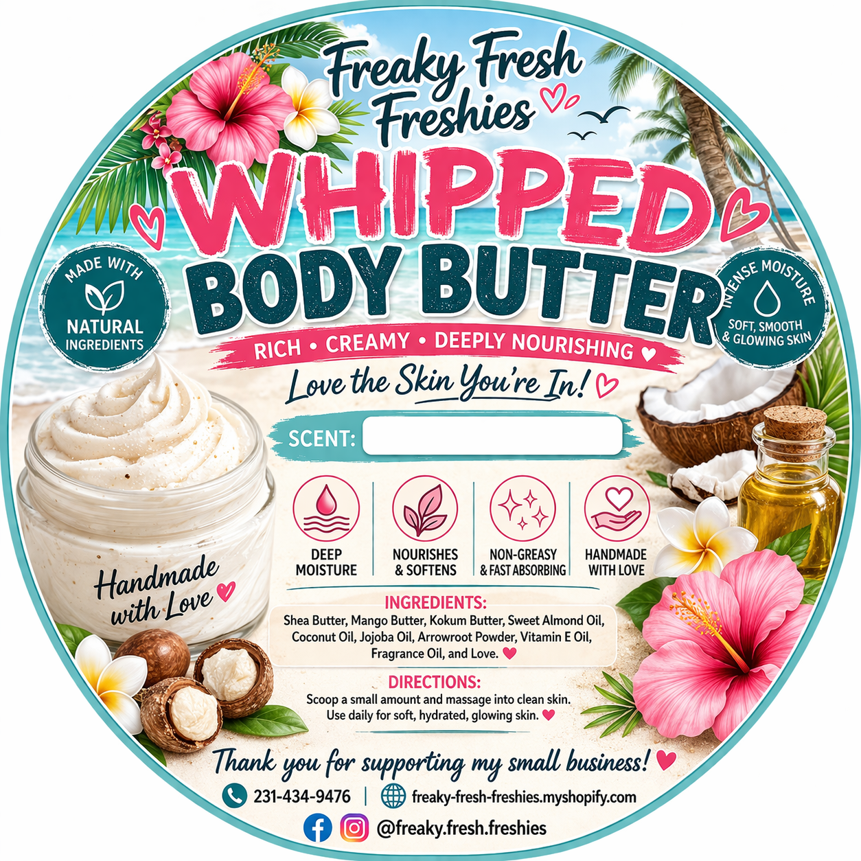 Unicorn Whipped Body Butter