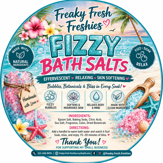 Fizzy Citrus Revive Bath Salts